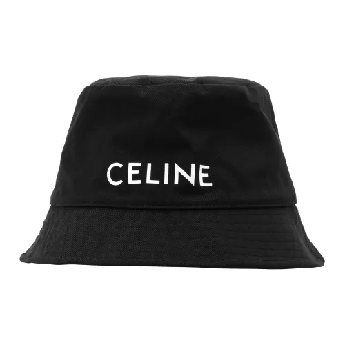 CELINE Bucket Hats Men Black