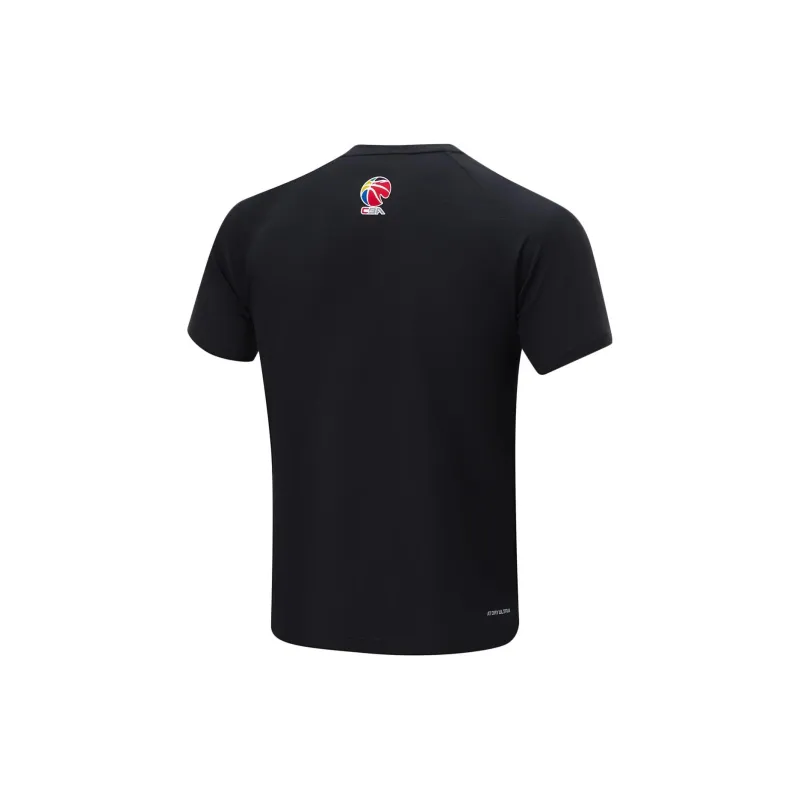LiNing CBA Collection Basketball Jersey Men's Black-1