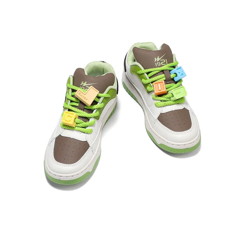 DOUBLE STAR 88 Cushioning Wear-Resistant Skateboard Shoes Unisex-9