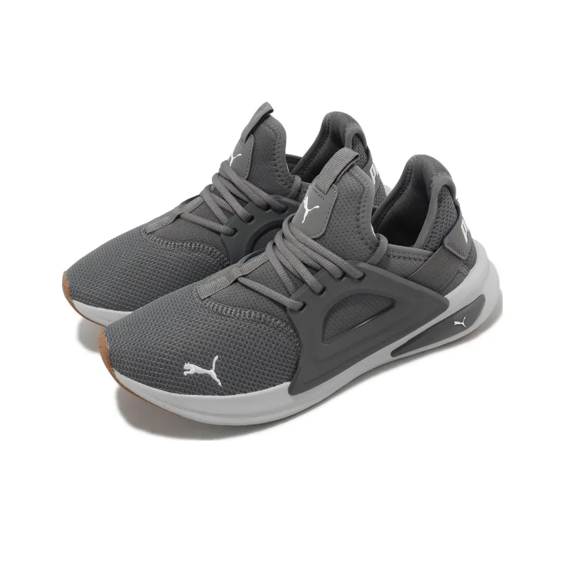 PUMA Softride Slip-Resistant Low-Top Running Shoes Men's Gray-2