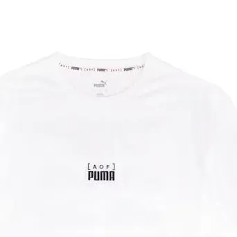 PUMA x Art Of Football Puma X AOF FW23 T Shirt Unisex White-1
