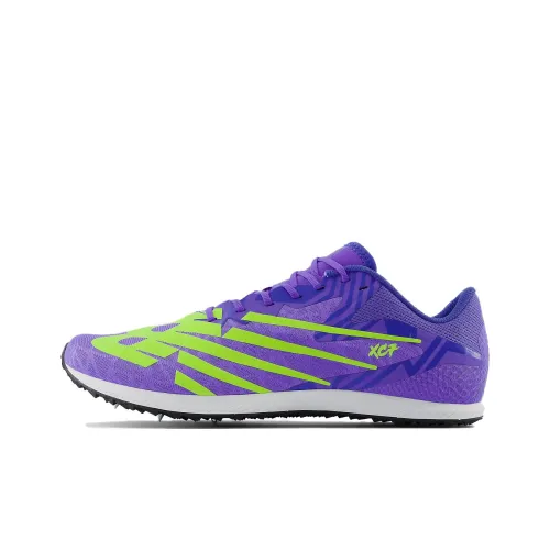 New Balance XC Seven V4 Low Top Running Shoes Unisex Blue Green