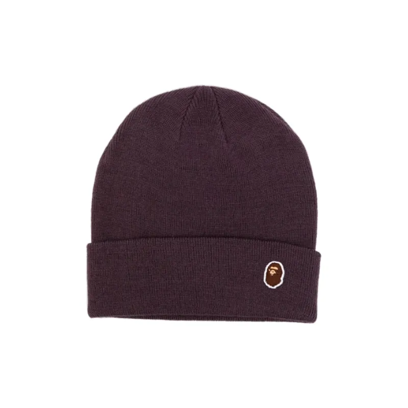 Bape Ape Head One Point Knit Cap FW21-0