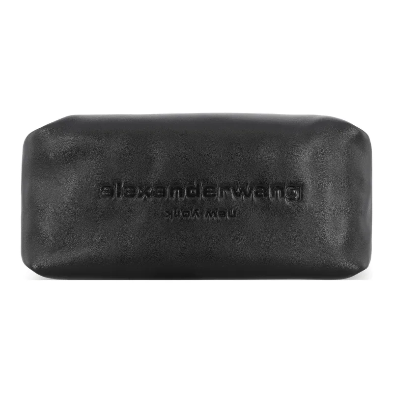 Alexander Wang Scrunchie Lambskin Shoulder Bag, Handbag Regular Women's Black-6