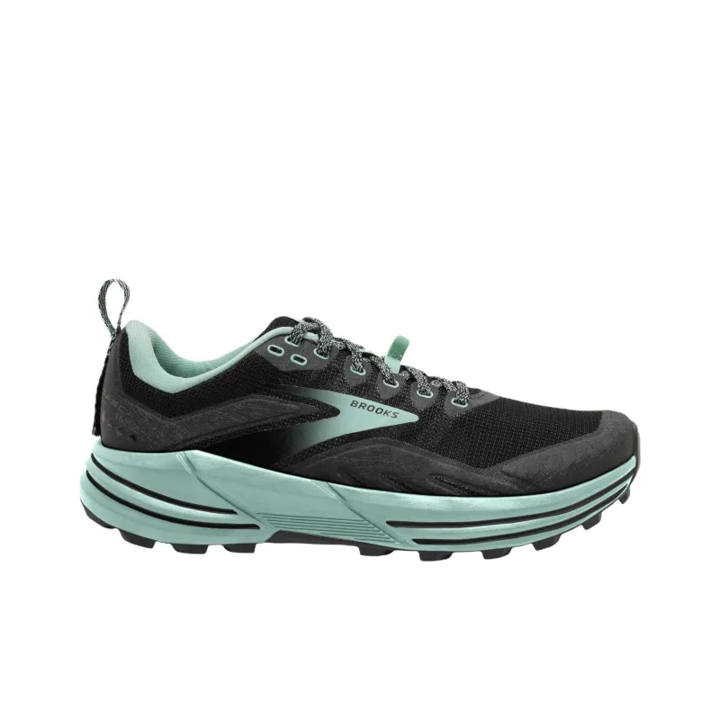 Brooks Women's Cascadia 'Black Yucca'-1