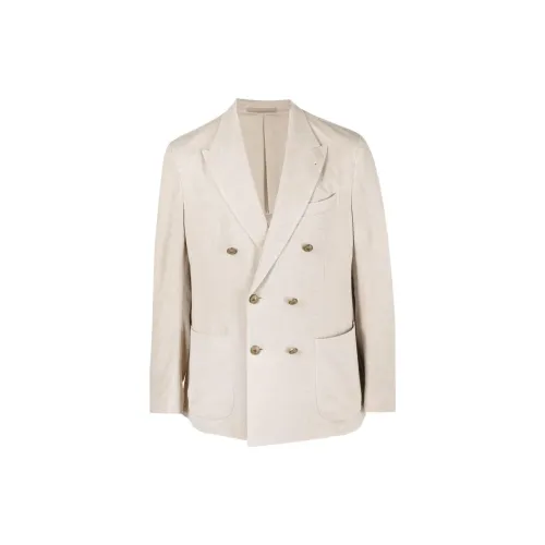 Eleventy Textured Double-breasted Blazer