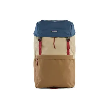 Patagonia Recycled Polyester Backpack Regular Unisex Brown & Khaki & Blue