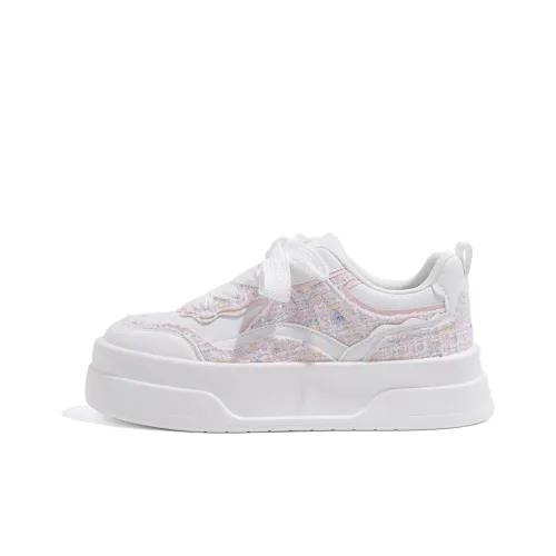 HUANQIU Skateboard Shoes Women's Pink
