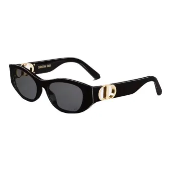 DIOR Acetate Cat Eye Sunglasses Women's Black