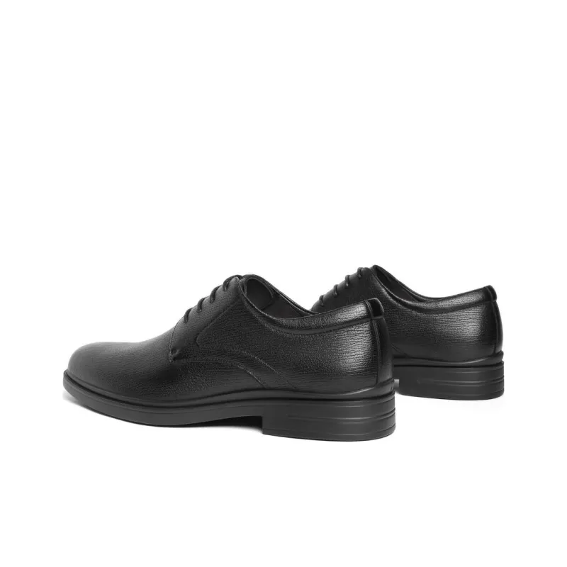 BELLE Dress Shoes Men Low Top Solid Color-2