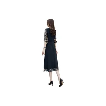 Cypress House Long Sleeved Dress Women's Black