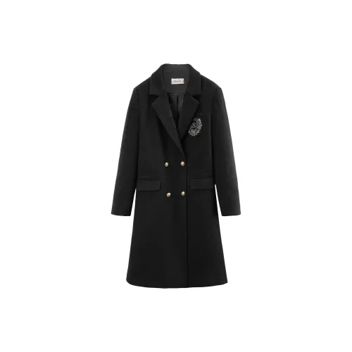 A paradise for awakening Coats Women's Black