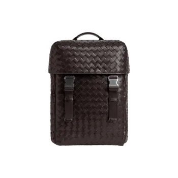 Bottega Veneta Intrecciato Flap Backpack