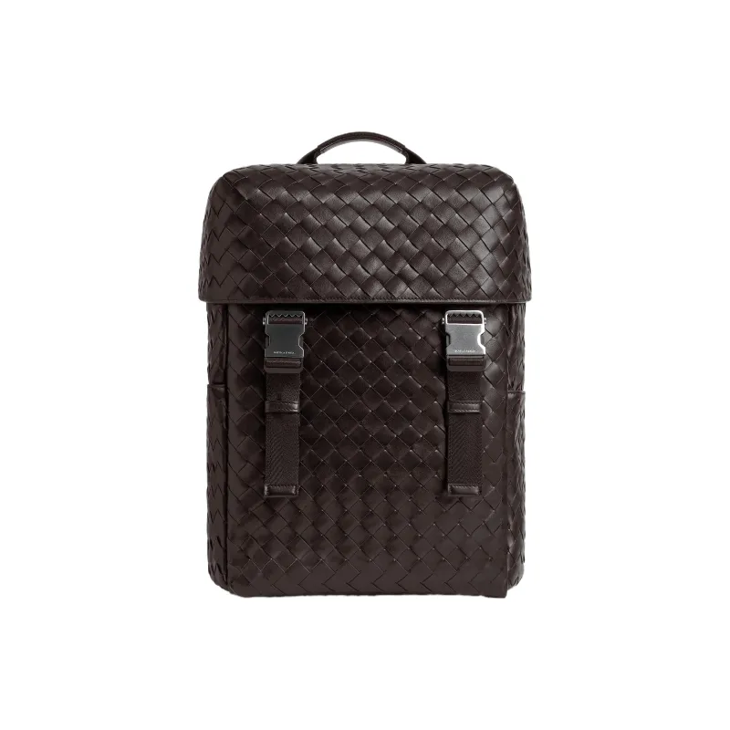 Bottega Veneta Intrecciato Flap Backpack-0