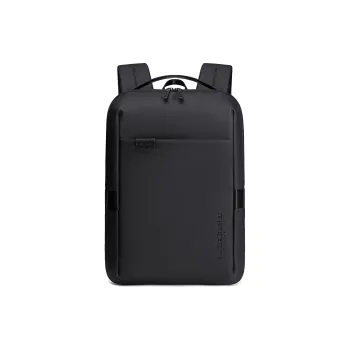 ARCTIC HUNTER Polyester 15-Inch Laptop Bag Backpack Medium Size Men's Black/Gray