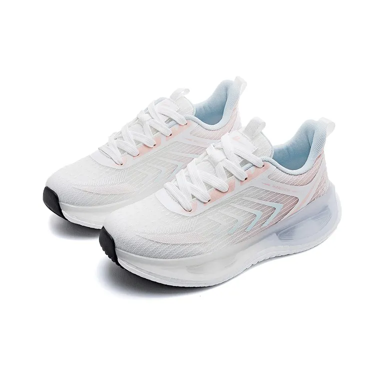 Warrior Warrior Low Top Chunky Sneakers Women's White Pink-3