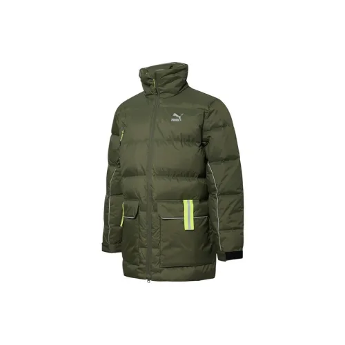 PUMA Sports Life Collection Down Jackets Men Army Green