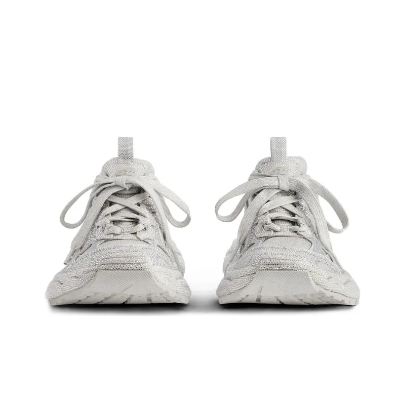 Balenciaga 3XL Light Grey Rhinestones-4