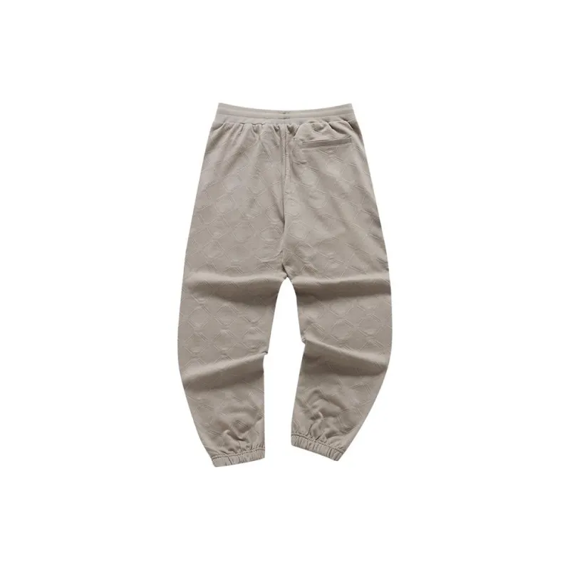 FILA FUSION UNIFORM Knitted Sports Pants Men's Grab Umber-1