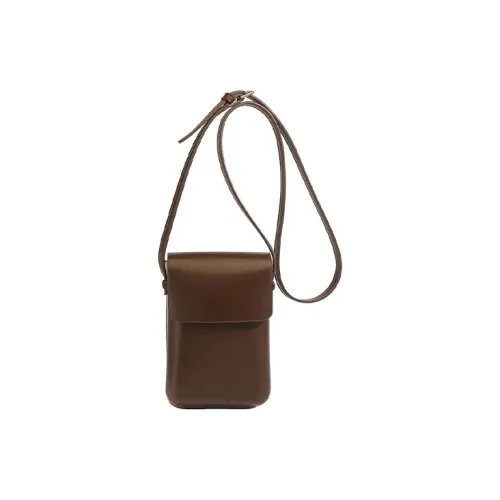HAWA PU Shoulder Bag Crossbody Bag Small Size Unisex Brown/Black/Khaki/White