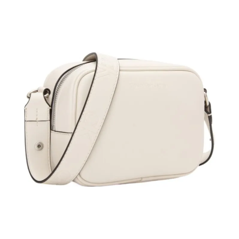 CALVIN KLEIN Polyurethane Camera Bag Shoulder Bag Crossbody Bag Women's Ivory-2