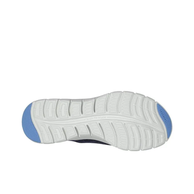 Skechers ARCH FIT VISTA Slip-Resistant Low-Top Casual Shoes Women's Blue-4