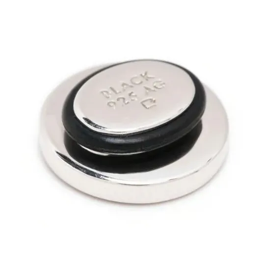 Maria Black Flaming Heart Pop Coin Charm-1