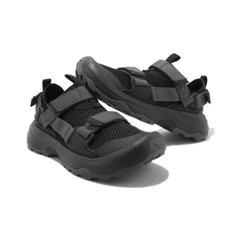 Teva W Outflow Universal Slip Resistant Cushioning Low Top Outdoor Shoes Women's Black-3