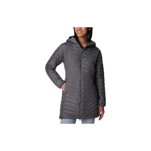 Columbia Powder Puffer Jackets Women's Dark Gray