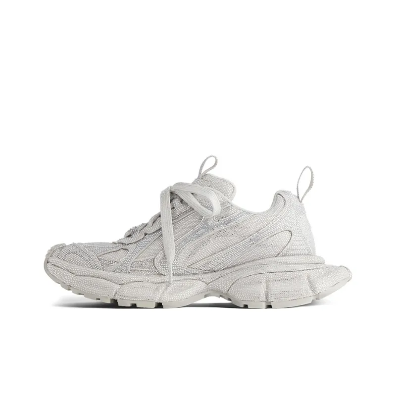 Balenciaga 3XL Light Grey Rhinestones-0