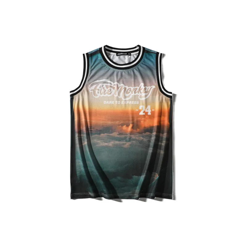 FireMonkey Basketball Jerseys Unisex-1