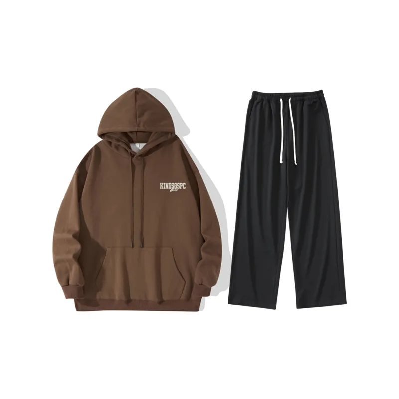 Kingsgspc Sweatshirt Sets Unisex-36
