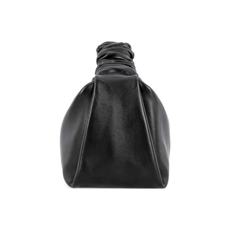 Alexander Wang Scrunchie Lambskin Shoulder Bag, Handbag Regular Women's Black-3