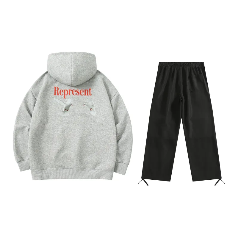 ALORGEEK Sweatshirt Sets Unisex-1