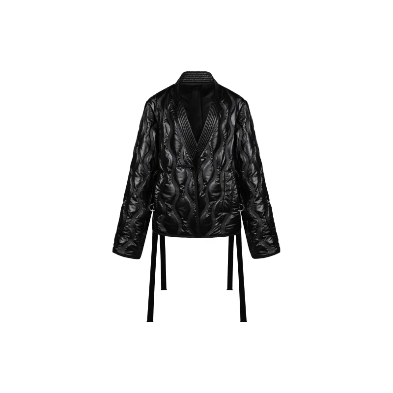 The Last Redemption 23AW Down Jacket Unisex Black-1