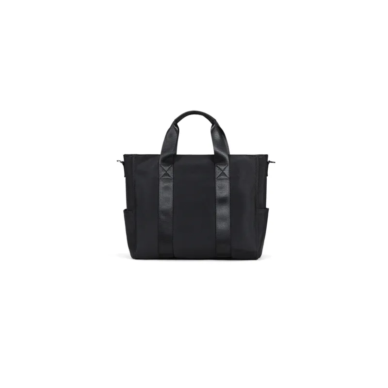 Slazenger Fabric Portable One Shoulder Crossbody Briefcase Laptop Bag Large Size Men's Black-3