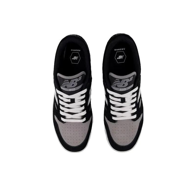New Balance 480 Black Grey-2