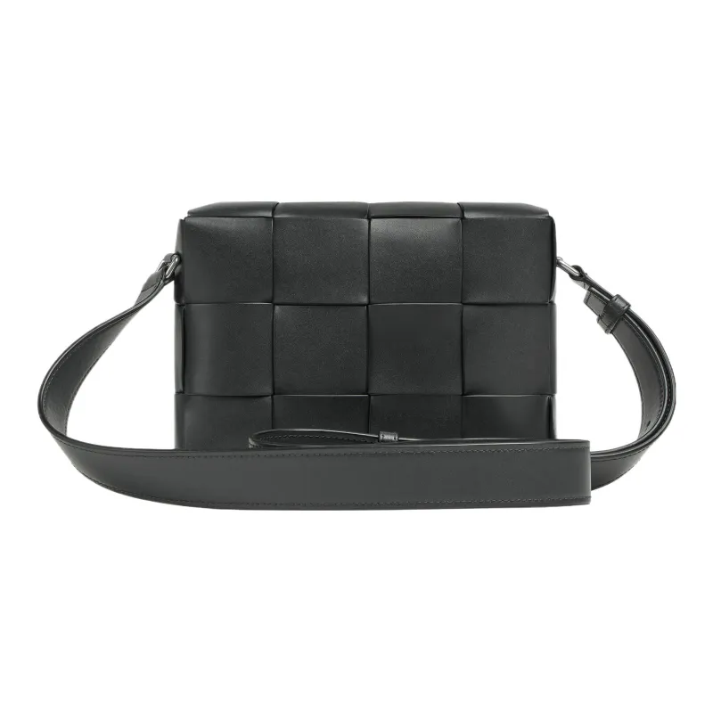 Bottega Veneta CASSETTE Cow Leather Camera Bags Crossbody Bag Shoulder Bag Men's Stone Gray-2