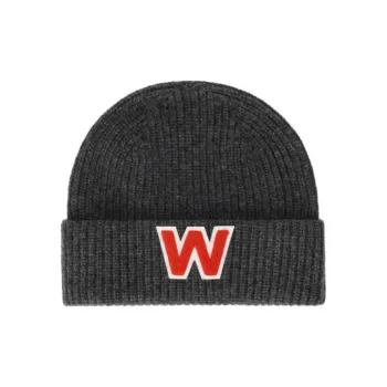 WEEKEND MaxMara Wool Beanies Women's Dark Gray
