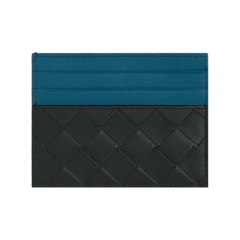 Bottega Veneta Intrecciato Two Toned Card Holder-0
