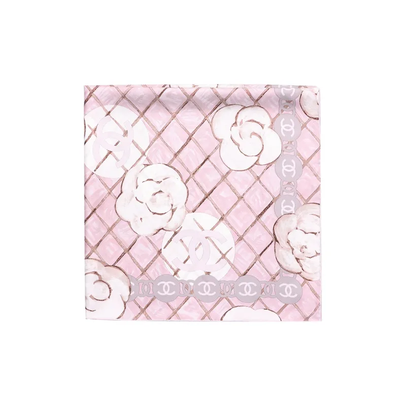 CHANEL Silk Scarves Women's-1