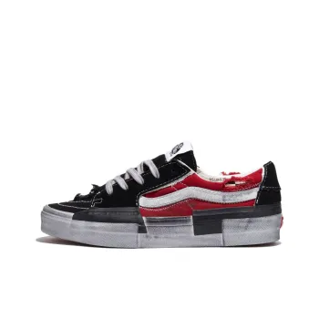 Vans Sk8 Low Reconstruct 'Black Red'