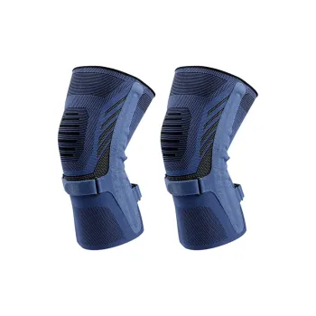 Pinjian Running Basketball Fitness Unisex Nylon Elastane Latex Thread Silicone Knee Pads