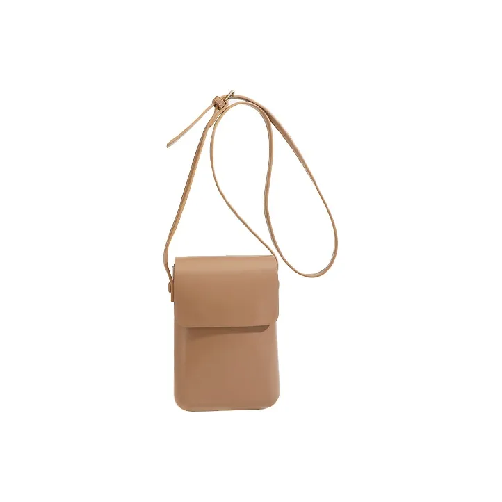 HAWA PU Shoulder Bag Crossbody Bag Small Size Unisex Brown/Black/Khaki/White-6