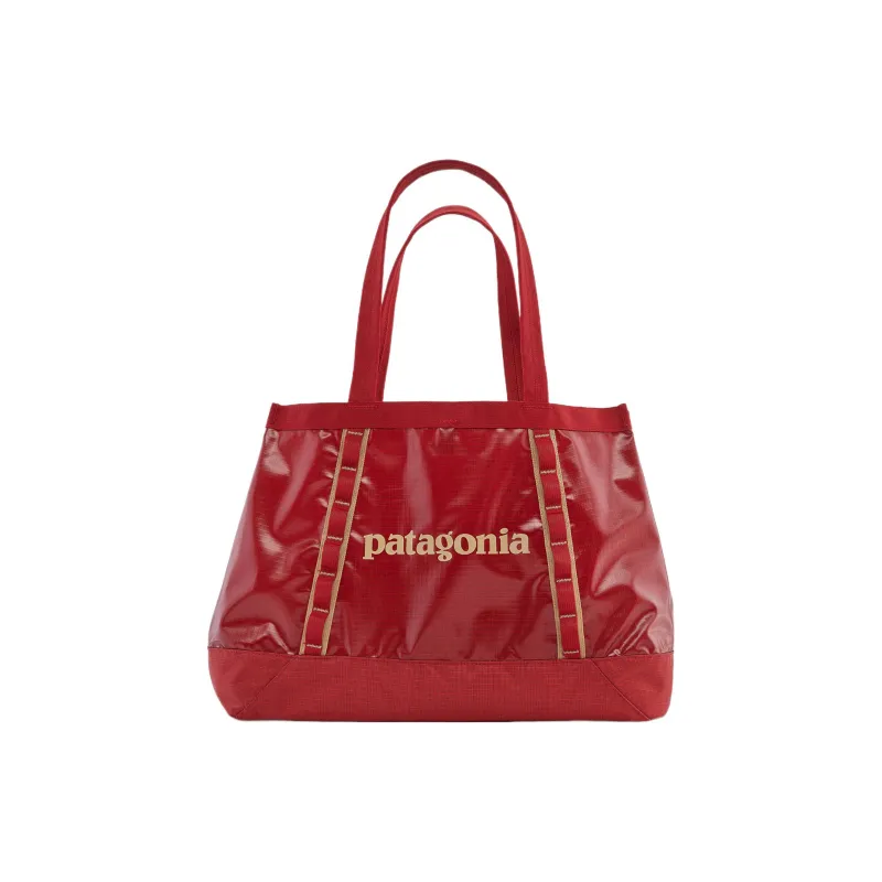 Patagonia Recycled Polyester Tote Bag, Shopping Bag, Handbag Unisex Travel Red-0