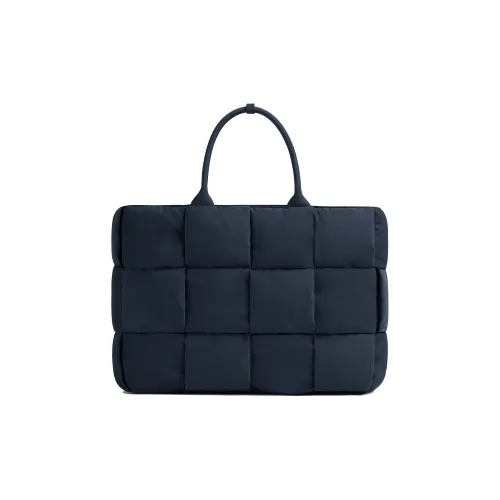 Bottega Veneta ARCO Polyamide Tote Bag Shopping Bag Handbag Large Size Men's Dark Blue