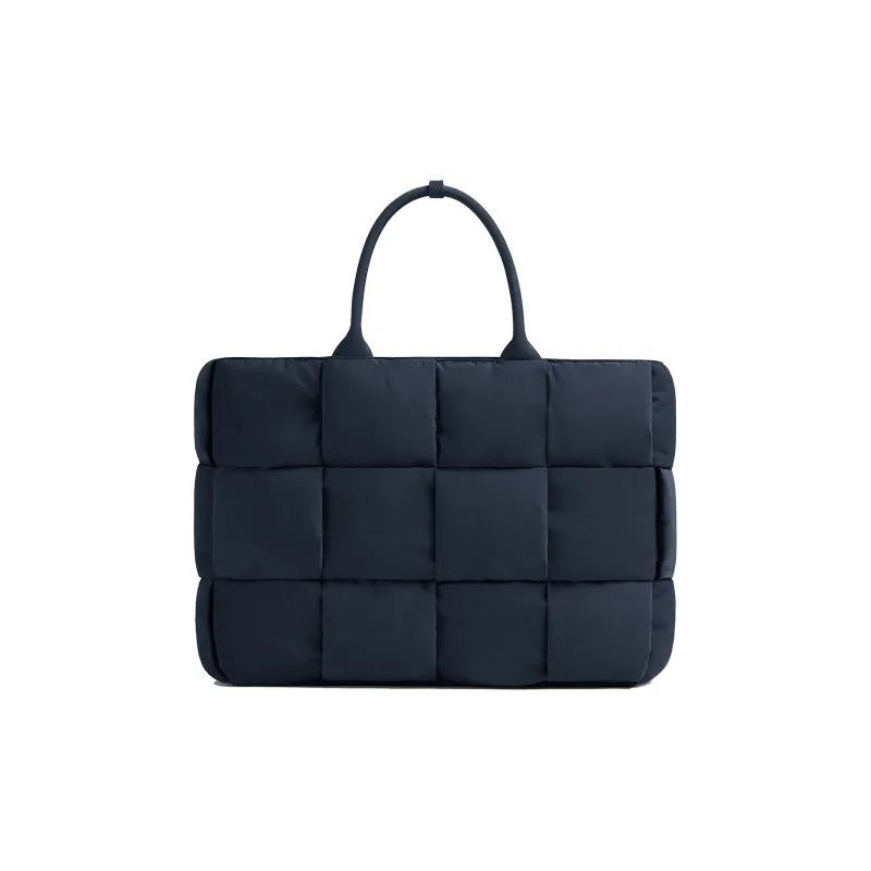 Bottega Veneta ARCO Polyamide Tote Bag Shopping Bag Handbag Large Size Men's Dark Blue-0