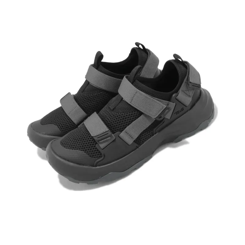 Teva M Outflow Universal Abrasion Resistant Slip Resistant Low Top Casual Shoes Men's Black-2
