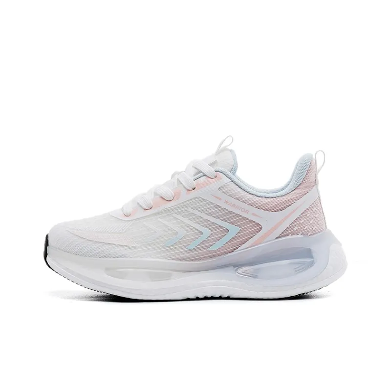 Warrior Warrior Low Top Chunky Sneakers Women's White Pink-0