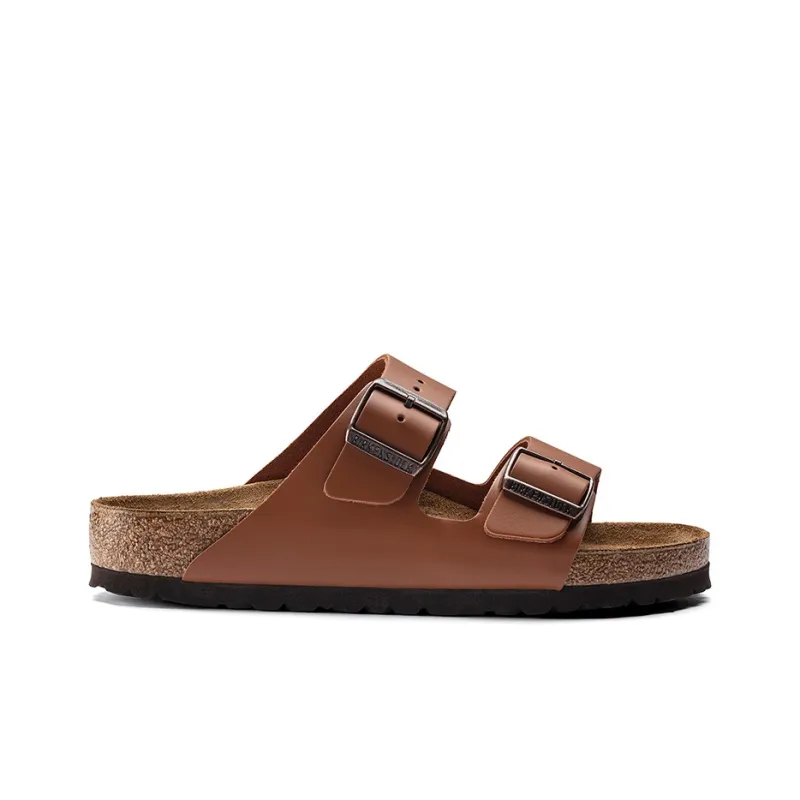Birkenstock Slide Slippers Unisex Ginger Brown Narrow Fit-1